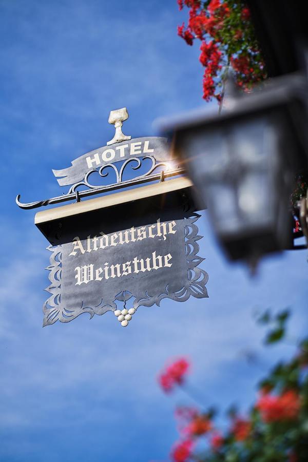Altdeutsche Weinstube Hotel Ruedesheim am Rhein Ngoại thất bức ảnh