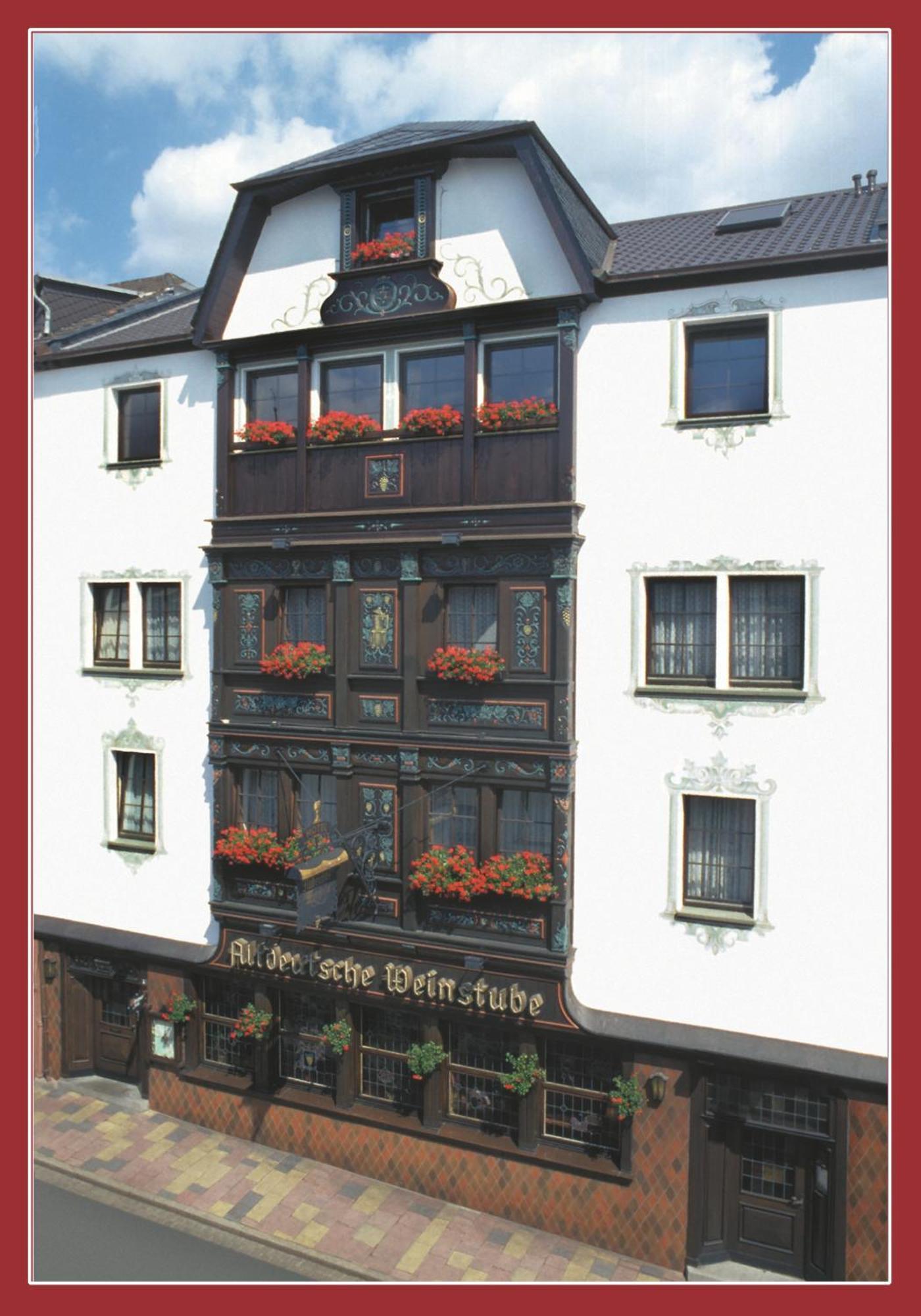 Altdeutsche Weinstube Hotel Ruedesheim am Rhein Ngoại thất bức ảnh